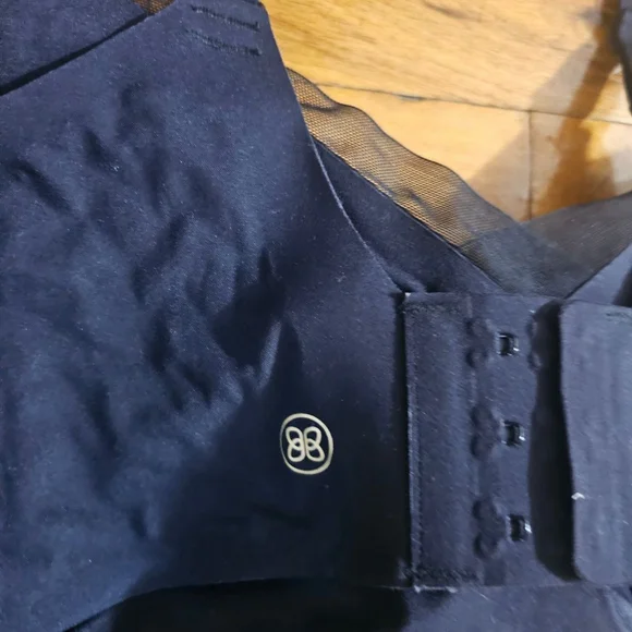 Honeylove Womens Wireless Bra Size L38B/C Black Ethical Sustainable - Picture 3 of 4